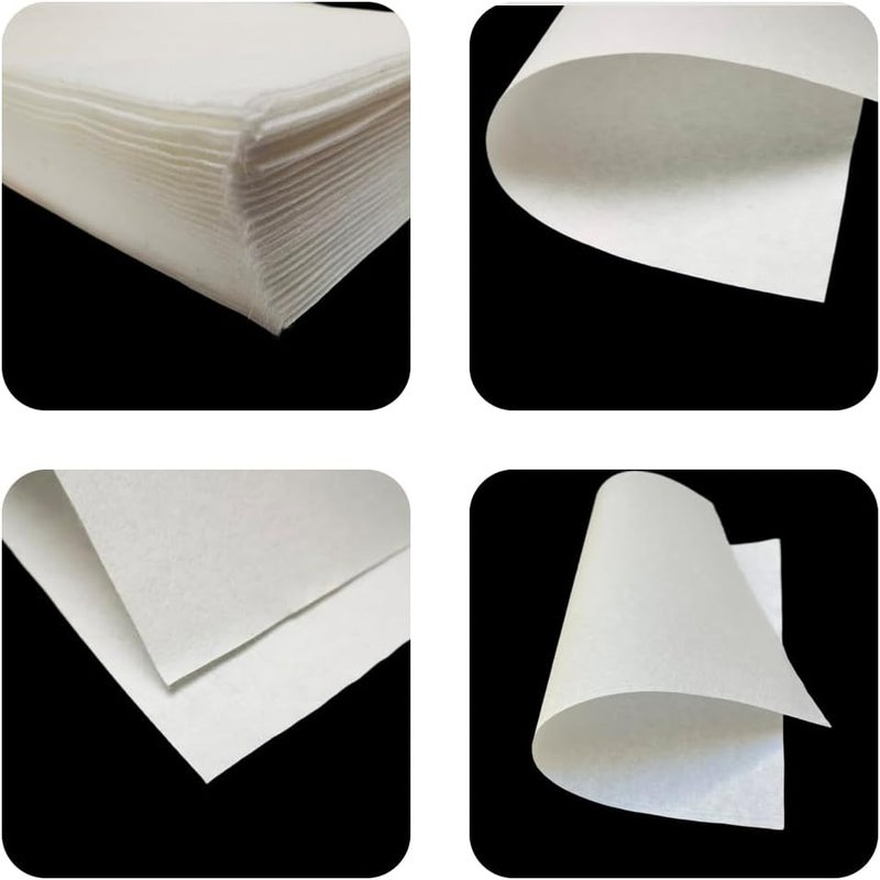 Paperry 50 pcs Couch Sheets for Hand Paper Making Papermaking, 9.8x11.8 inch & 11.8x15.7 inch, Non-Woven, Water Absorbent, Multiple Use (9.8x11.8 inch) - Image 3